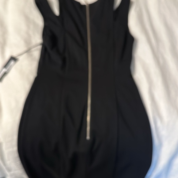 Periphery black Split Dress Canadian made - Picture 3 of 5